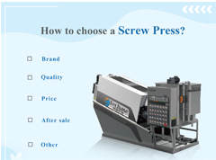 How To Choose a Screw Press