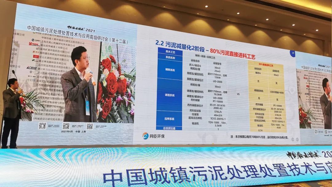 Techase attended 2021 China Urban Sludge Treatment Technology & Application Advanced Seminar
